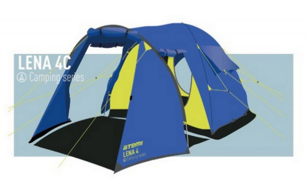 Палатка туристическая Аtemi LENA 4C 600_380