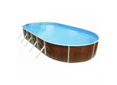 Морозоустойчивый бассейн Azuro овальный 9,1х4,6х1,2 м комплект Standart (фильтр Poolmagic)