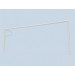 Ворота футбольные с консолью для сетки 7,32x2,44м, круглая труба d89 мм Гимнаст 3.43 пара 75_75
