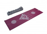 Коврик для йоги 183x61,5x0,25 см., в сумке с ремешком Original Fit.Tools FT-TYM025-PP пурпурный