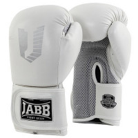 Боксерские перчатки Jabb JE-4056/Eu Air 56 белый 10oz