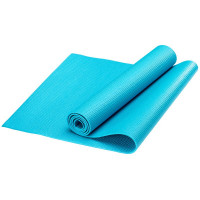 Коврик для йоги Sportex PVC, 173x61x0,4 см HKEM112-04-SKY голубой