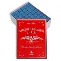 Мел Silver Cup National Tournament Chalk 144шт 07595 Blue