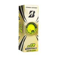 Мяч для гольфа Bridgestone e12 Contact Matte Yellow BGB1CYX желтый (3шт.)