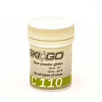 Ускоритель Skigo C110 Green (порошок для всех типов снега) (-10°С -20°С) 30 г.