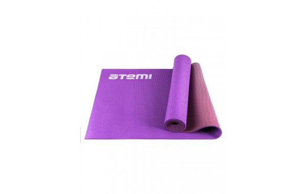 Коврик для йоги и фитнеса Atemi AYM01DB, ПВХ, 173x61x0,6 см, двойной, фиолетовый 600_380