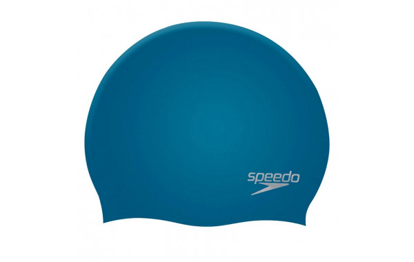 Шапочка для плавания Speedo Plain Molded Silicone Cap 8-709842610 синий 600_380
