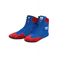 Обувь для самбо Green Hill EXPERT FIAS WS-3040Е синий\красный