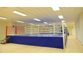 Боксерский ринг на помосте 1 м Totalbox размер по канатам 4×4 м РП 4-1