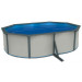 Морозоустойчивый бассейн Poolmagic White овальный 910x460x130см Basic 75_75