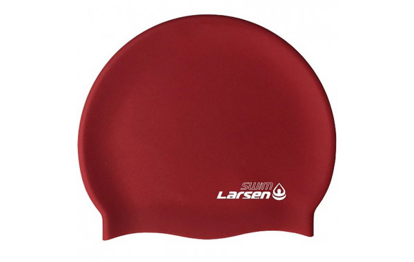 Шапочка плавательная Larsen Swim SC15 Bordo Metallic 600_380