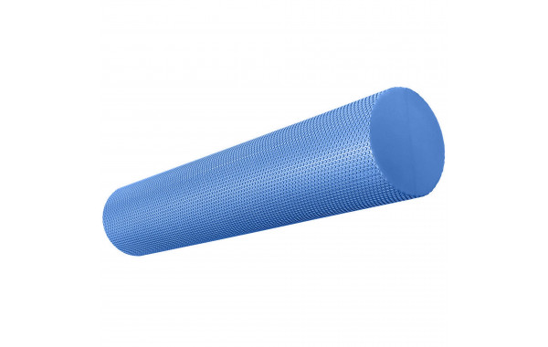 Ролик для йоги полумягкий Профи 60x15см Sportex ЭВА E39105-1 синий 600_380