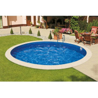 Морозоустойчивый бассейн Ibiza круглый глубина 1,5 м диаметр 6 м, голубой 3EXB0095[3BZA1082]