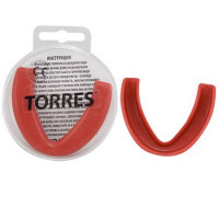 Капа Torres PRL1023RD, термопластичная, евростандарт CE approved, красный