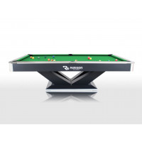 Бильярдный стол для пула Rasson Billiard Victory II Plus, 9 ф 55.300.09.5 черный, с плитой