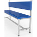 Скамейка для раздевалки с вешалкой, односторонняя, мягкая, 200см Glav 10.5000-2000 75_75