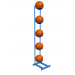 Стойка для мячей Glav 3.309.0-1 (одностороняя, на 5 шт.) 75_75