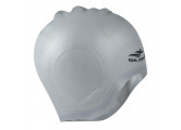 Шапочка для плавания силиконовая анатомическая (серебро) Sportex E41550