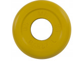 Диск обрезиненный d31мм MB Barbell MB-PltC31-0,5 0,5 кг желтый