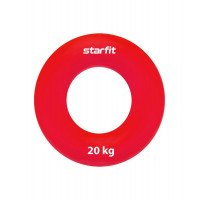 Эспандер кистевой Core Star Fit ES-403 "Кольцо", d7 см, 20 кг, силикогель, красный