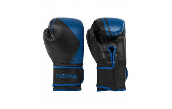 Перчатки боксерские Insane Montu ПУ, 10 oz, синий 600_380