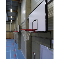 Щит баскетбольный Schelde Sports деревянный, прямоугольный 120х90 см 3211015