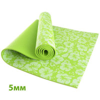 Коврик для йоги Sportex HKEM113-05-GREEN, Зеленый