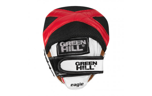 Боксерские лапы Green Hill Eagle красно-черно-белые FME-5261 600_380