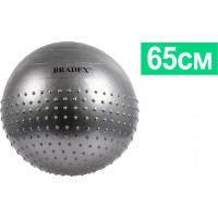 Мяч для фитнеса Bradex полумассажный Фитбол-65 SF 0356