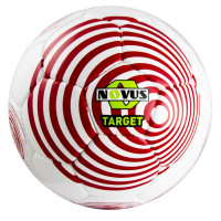 Мяч футбольный Novus Target р.5 бело-красный