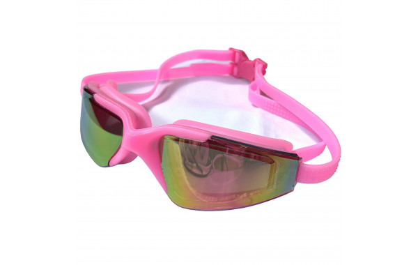 Очки для плавания Sportex взрослые, зеркальные E38879-2 розовый 600_380