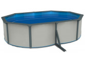 Морозоустойчивый бассейн овальный 610x360x130см Poolmagic White (Basic)