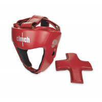 Шлем боксерский Clinch Olimp Dual C113 красный