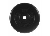 Диск обрезиненный d31мм MB Barbell MB-PltB31-15 15 кг черный
