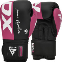 Перчатки тренировочные RDX BGR-F4P-10oz розовый\черный