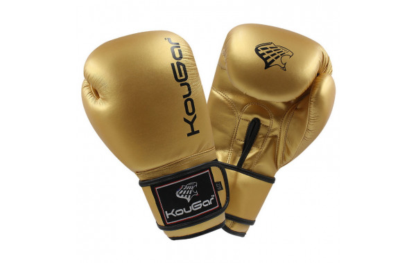 Боксерские перчатки Kougar KO600-4, 4oz, золото 600_380