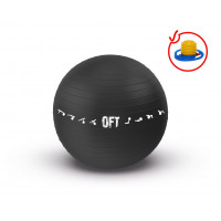 Гимнастический мяч Original Fit.Tools FT-GBPRO-75BK (75 см) коммерч, черный