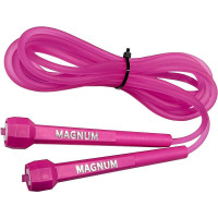 Скакалка Sportex Magnum шнур из ПВХ, 3,0 м. B34450 розовая
