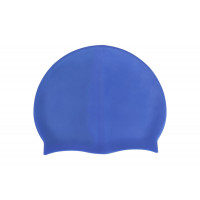 Шапочка для плавания Sportex силиконовая, взрослая E42796 синий