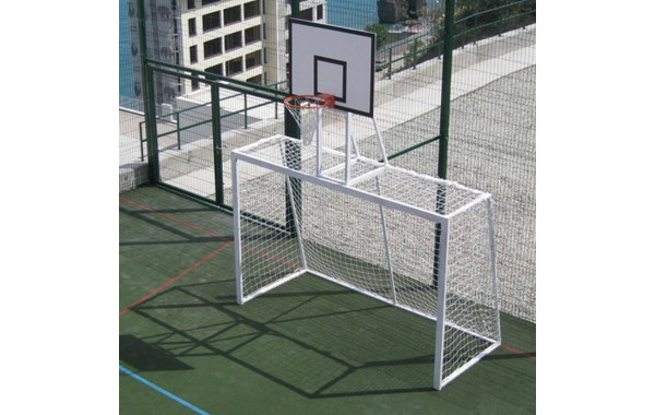 Баскетбольная стойка уличная антивандальная с воротами Hercules 2261 (шт) 600_380