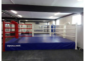 Боксерский ринг на помосте 0,5 м Totalbox размер по канатам 5×5 м РП 5-05