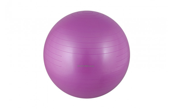 Гимнастический мяч Body Form BF-GB01AB антивзрыв D65 см, пурпурный 600_380