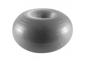 Мяч для фитнеса фитбол-пончик 60 см (серый) Sportex FBD-60-4