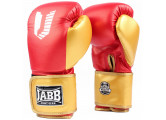 Перчатки боксерские (иск.кожа) 8ун Jabb JE-4081/US Ring красный\золото