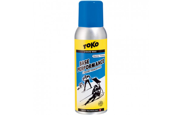 Экспресс смазка TOKO Base Performance Liquid Paraffin Blue (-10°С -30°С) 100 ml. 600_380