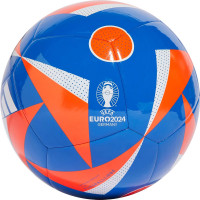 Мяч футбольный Adidas Euro24 Club IN9373, р.5, ТПУ, 12 пан., маш.сш., сине-красный