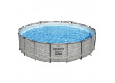 Каркасный бассейн Bestway Steel Pro Max 488x122 см (фильтр, лестница, тент) 5619E