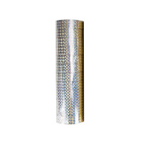 Обмотка для гимнастического обруча ширина 1,2см, длина 1000см E135-SL серебряный