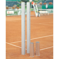 Стойка теннисная квадратная Schelde Sports 80х80, модель для помещений и улицы, съёмная 1657140