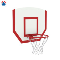 Щит баскетбольный навесной детский фанера (Кольцо №3, сетка в комплекте) OlimpCiti МК-0178